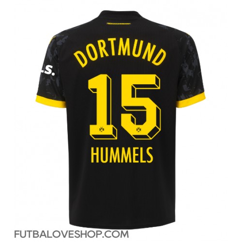 Dres Borussia Dortmund Mats Hummels #15 Preč 2023-24 Krátky Rukáv